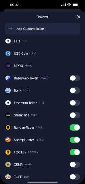image-Custom tokens